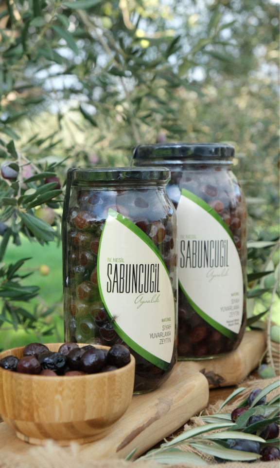 Ayvalık Natürel Siyah Yuvarlama Zeytin 2000 cc