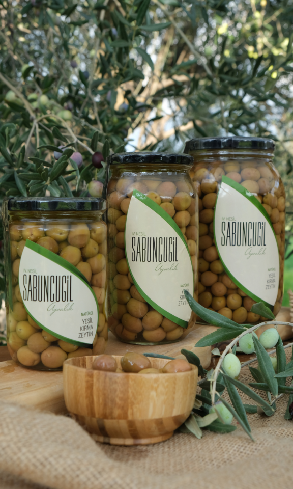 Ayvalık Natürel Yeşil Kırma Zeytin 660 cc